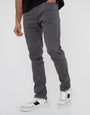 Slate Grey Slim Fit Overdyed Jeans