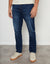 Mid Wash Stretch Heritage Straight Leg Jeans