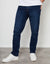 Dark Wash Stretch Heritage Straight Leg Jeans