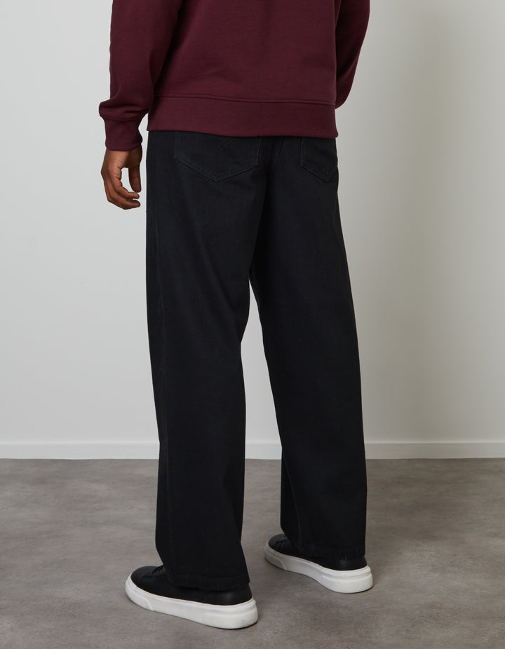 Black Baggy Fit Jeans