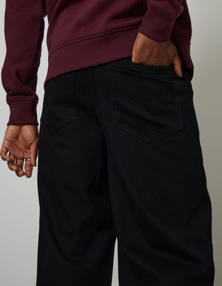 Black Baggy Fit Jeans