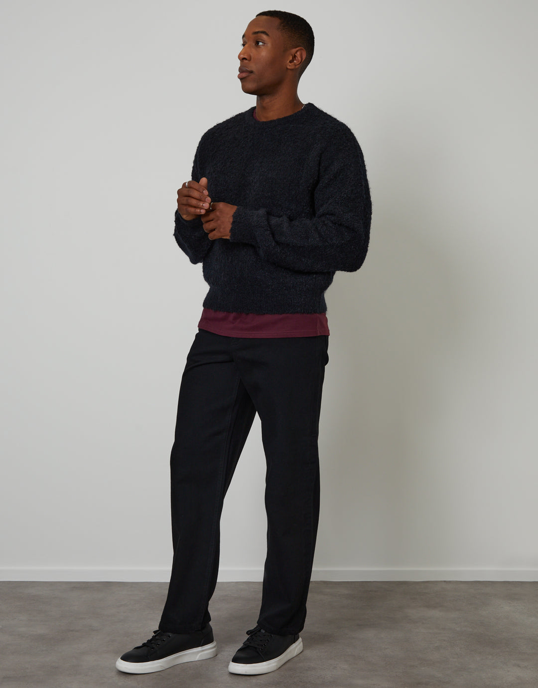 Black Loose Fit Jeans