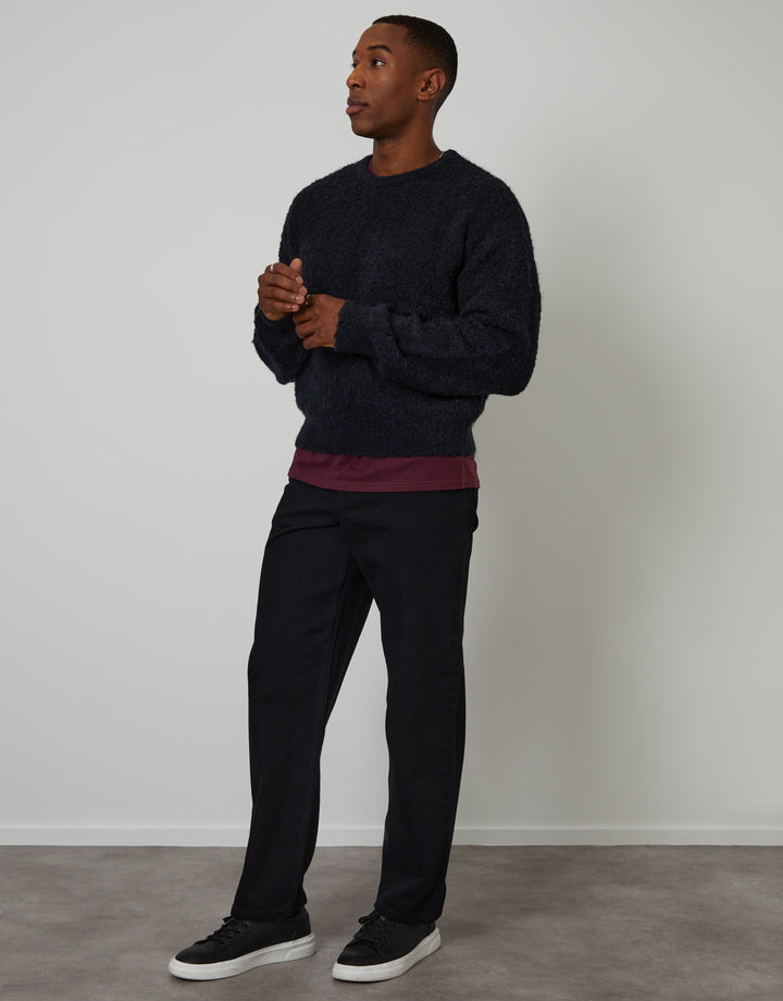 Black Loose Fit Jeans