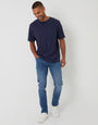 Light Wash Slim Fit Jeans