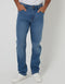Light Wash Straight Leg Jeans