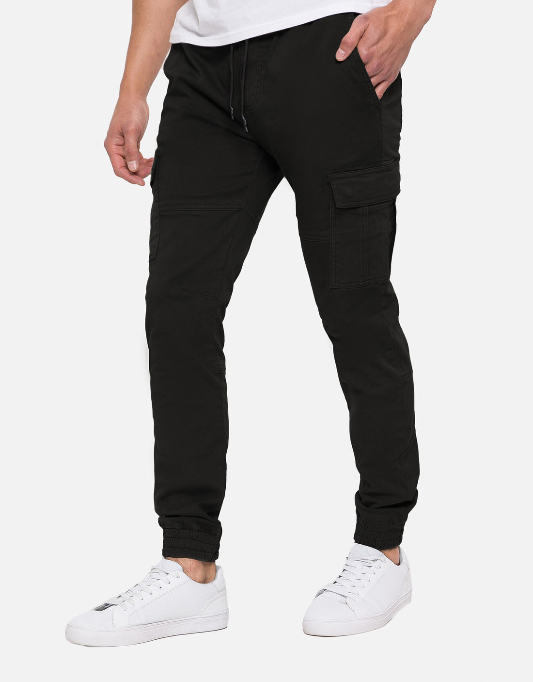 BLACK SLIM CARGO PANT – Checkmate Atelier - Official Online Store