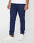 Navy Cargo Pocket Jogger Style Trousers