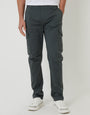 Grey Slim Fit Cargo Style Trouser