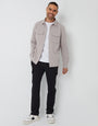 Threadbare Luxe Men's Black Stretch Cargo Pocket Trousers