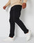 Black Cargo Pocket Stretch Trousers