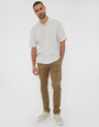 Dark Stone Slim Fit Chino Trousers