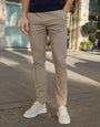 Dark Stone Slim Fit Chino Trousers