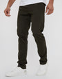 Forest Green Slim Fit Chino Trousers