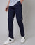 Navy Regular Fit Chino Trousers