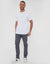 Slim Fit Chino Trousers in Slate Grey