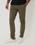 Khaki Green Slim Fit Chino Trousers