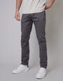 Slate Grey Slim Fit 5 Pocket Chino Trousers