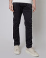 Black Slim Fit 5 Pocket Chino Trousers