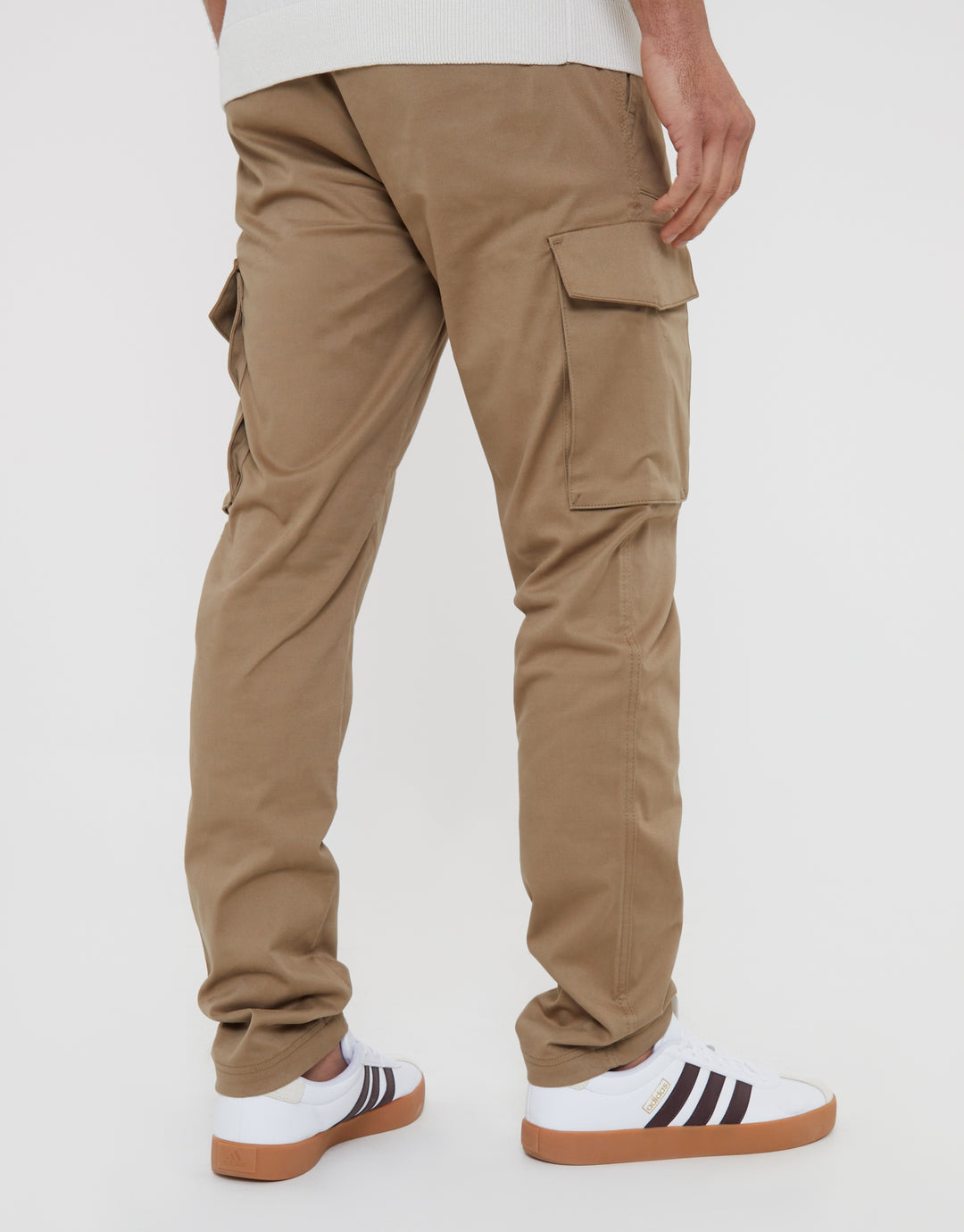 Stone Cargo Chino Trousers