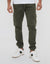 Khaki Green Jogger Style Cargo Trousers