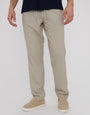 Stone Linen Blend Drawcord Trousers