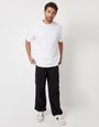 Cargo Parachute Pants in Black
