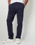 Navy Straight Leg Stretch Canvas Trousers