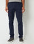 Navy Slim Fit Stretch Canvas Trousers