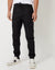 Black Drawcord Cargo Trousers