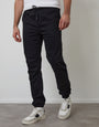 Black Jogger Style Drawcord Trousers