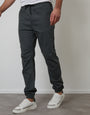 Green Grey Jogger Style Drawcord Trousers
