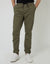 Khaki Green Jogger Style Drawcord Trousers