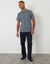 Straight Leg Stretch Waist Chino Trousers in Navy