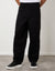 Black Baggy Fit 5 Pocket Chino Trousers