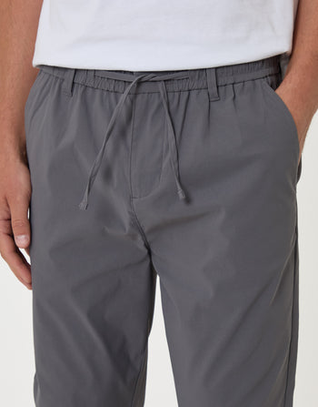 Threadbare Slim Fit Technical Stretch in Charcoal - detail
