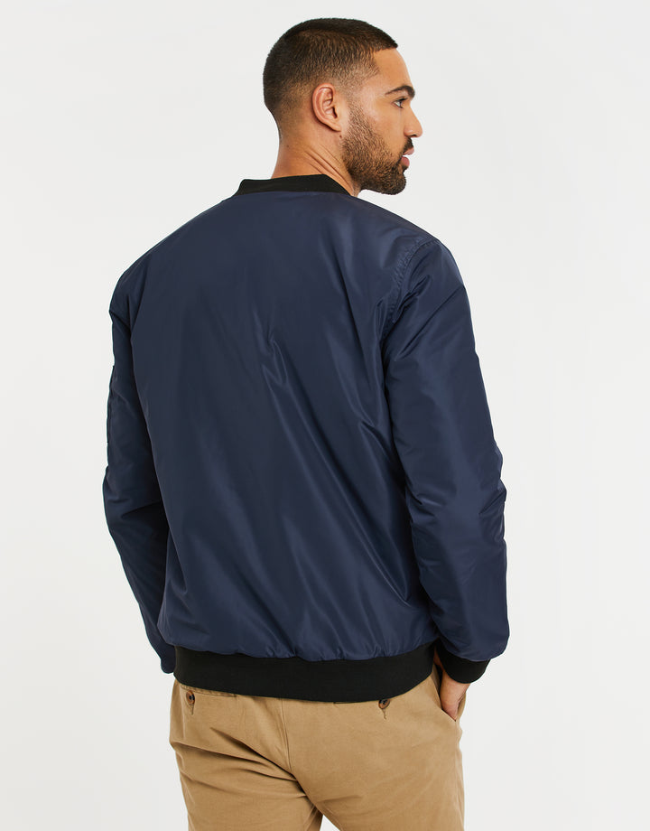 Navy Bomber Jacket