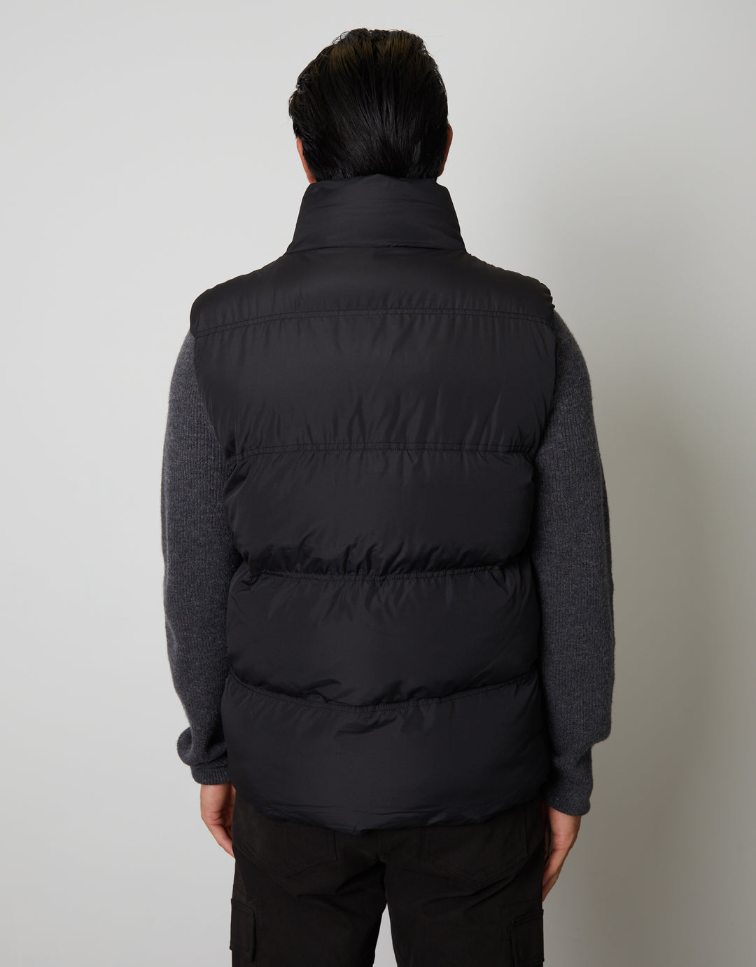 Black Padded Gilet