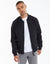 Black Utility Pocket Bomber Jacket
