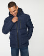 Navy Showerproof Double Layer Puffer Jacket