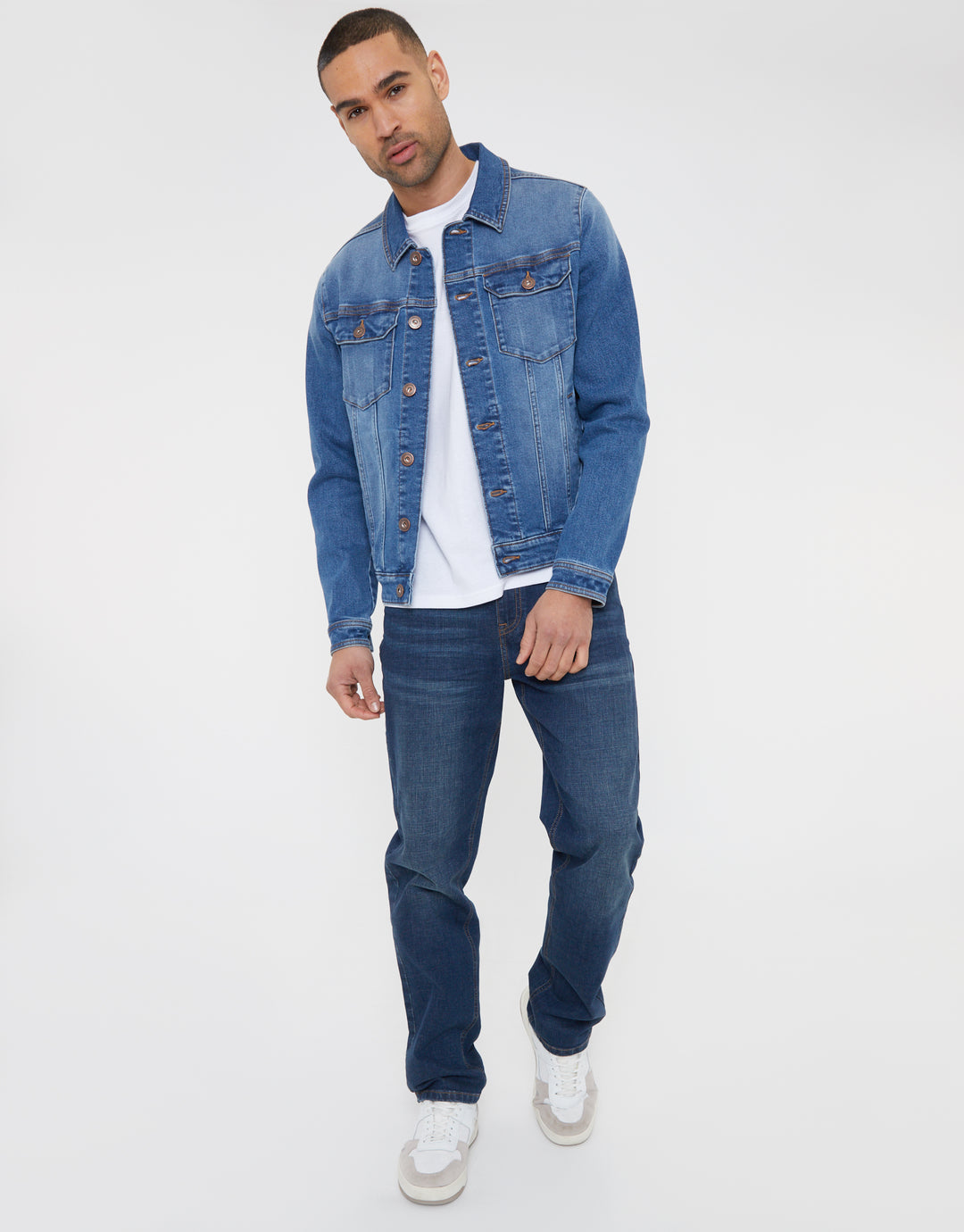 Mid Wash Denim Jacket
