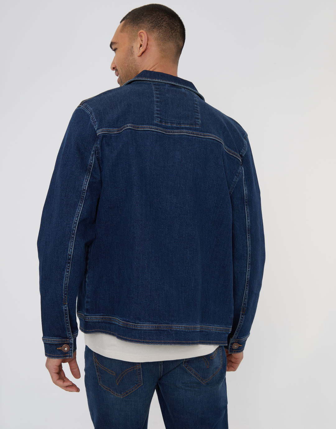Mid Wash Denim Shacket