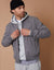 Slate Grey Showerproof Classic Bomber Jacket
