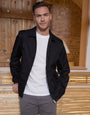 Black Collared Lightweight Zip-Through Jacket