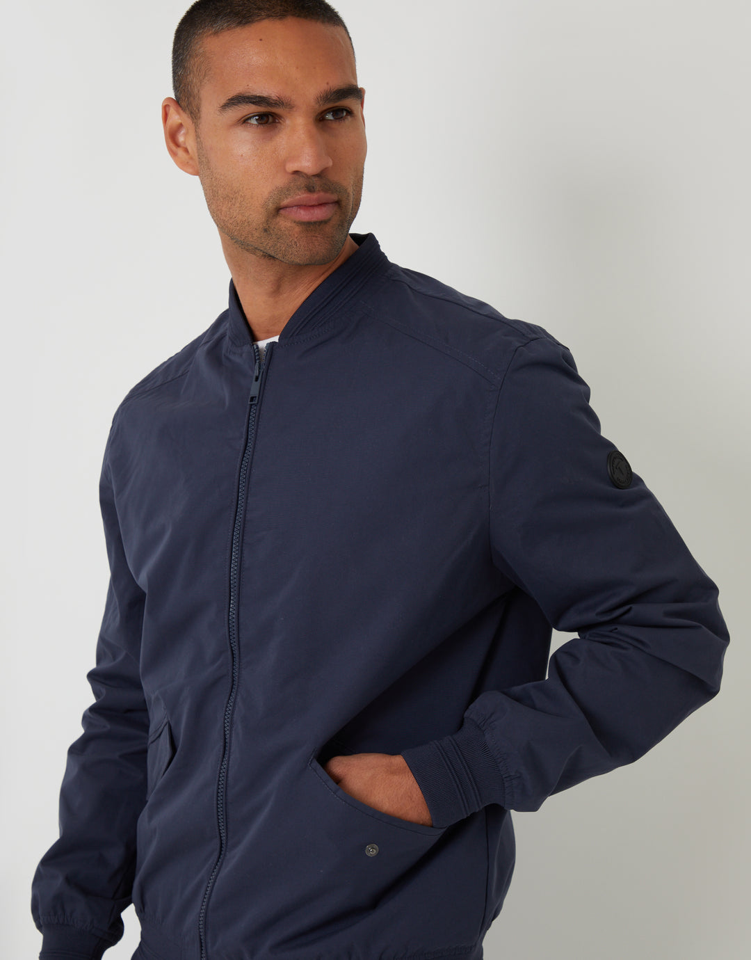 Navy Bomber Jacket