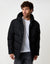 Black Longline Puffer Coat