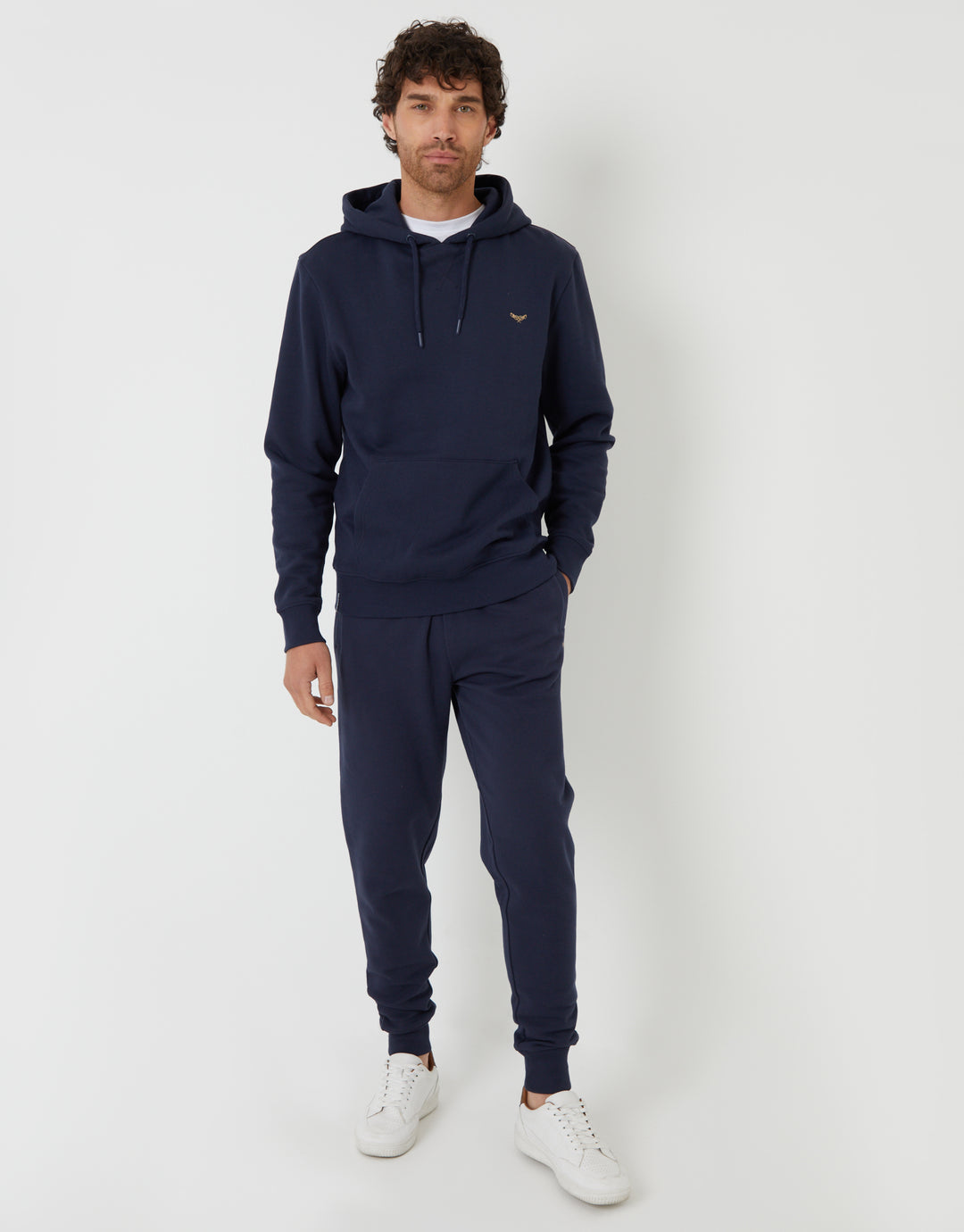 Navy Overhead Hoodie