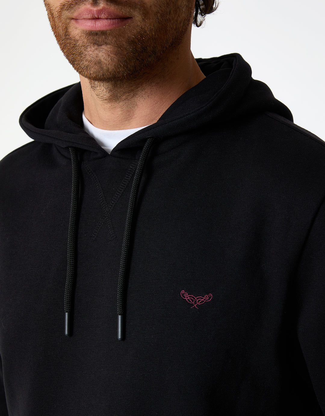 Black Overhead Hoodie