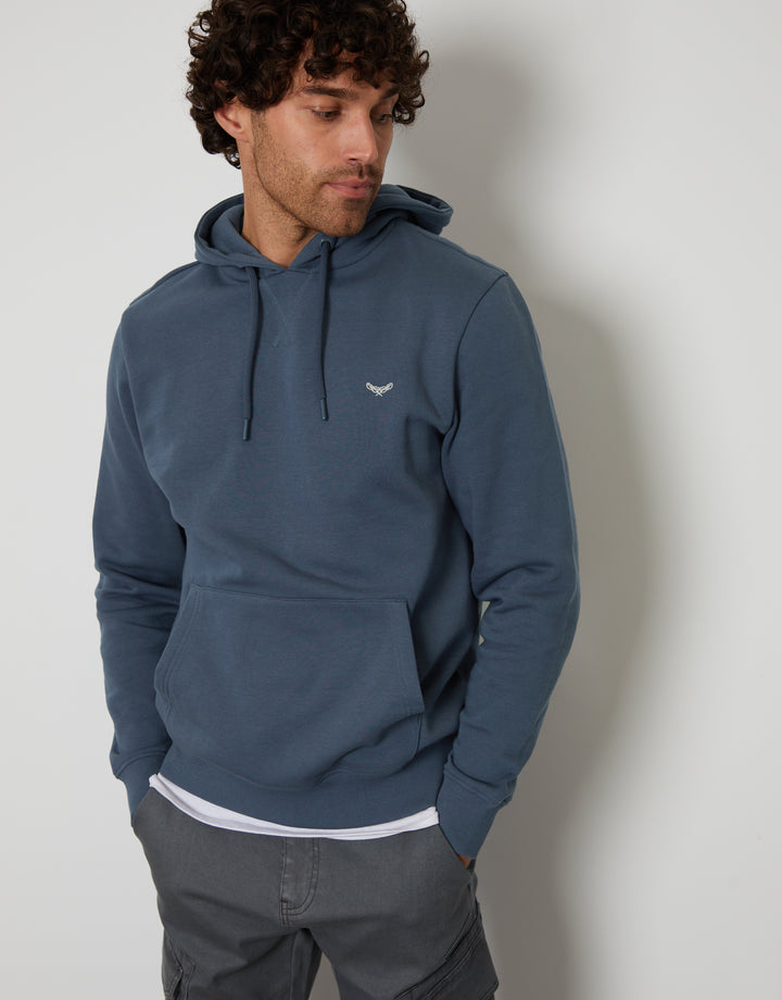 Denim Blue Overhead Hoodie