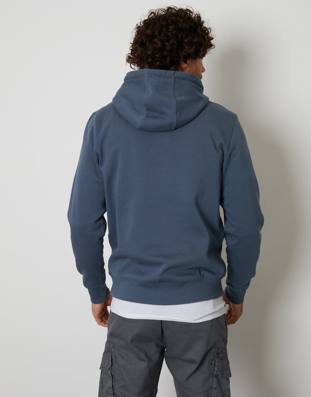 Denim Blue Overhead Hoodie
