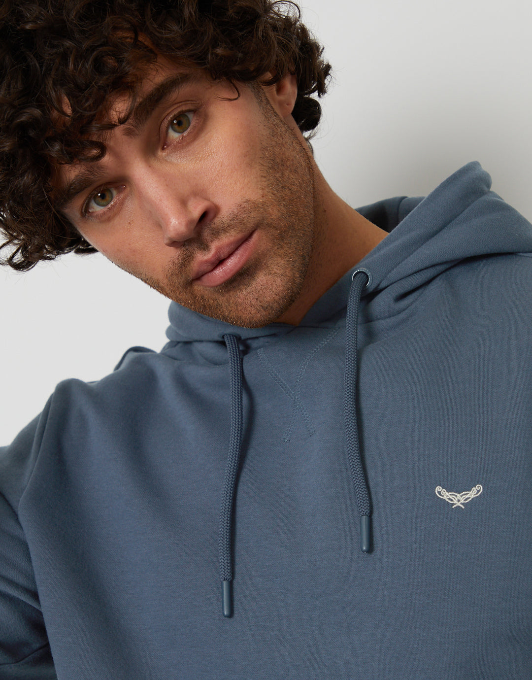 Denim Blue Overhead Hoodie
